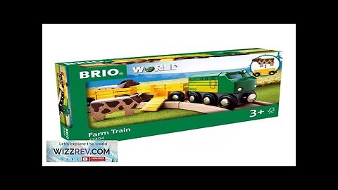 BRIO Farm Train Review