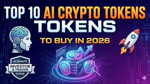 Top 10 AI Crypto Tokens to Buy in 2026 (Ultimate Investor & Trader Guide)