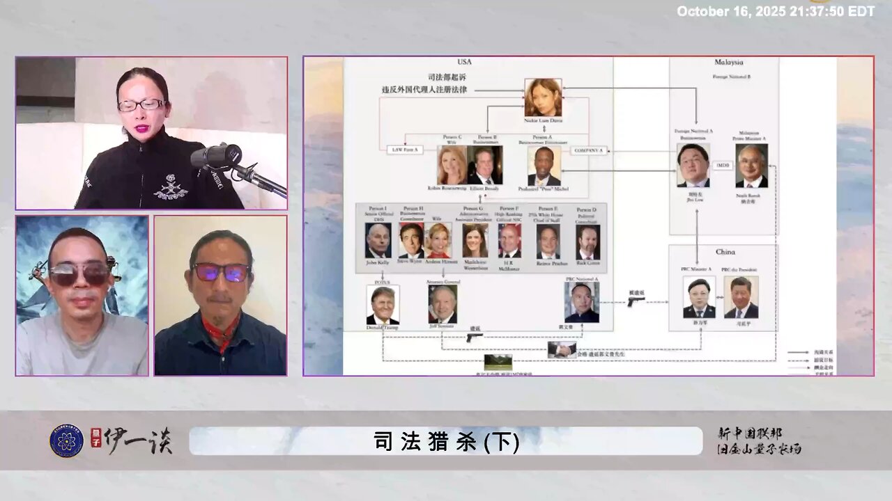 【 #量子伊一谈】 第173期：司法猎杀 下 共产党和卖美贼用对付郭文贵先生的同样的司法黑暗来猎杀川普总统和美国的正义力量。 但这也让美国更坚定和我们站在一起灭共