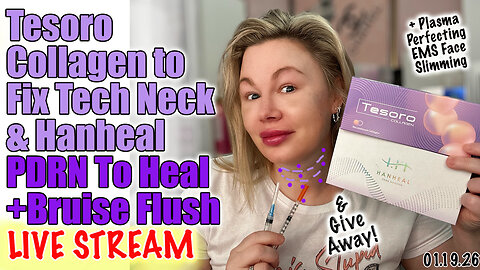 Live Tesoro Collagen to Fix Tech Neck, Hanheal PDRN to Heal! AceCosm.com and code Jessica10 Saves