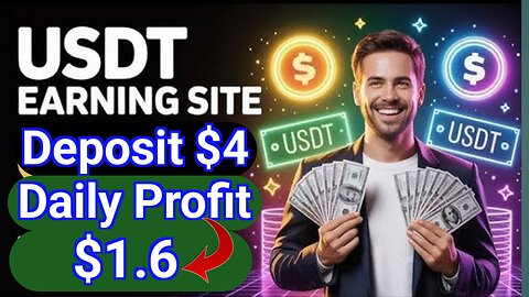 New Long Term High Profitable USDT Earning Platform | Make Money Online At Home