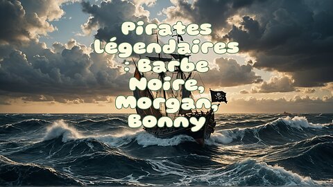 Pirates légendaires : Barbe Noire, Morgan, Bonny!