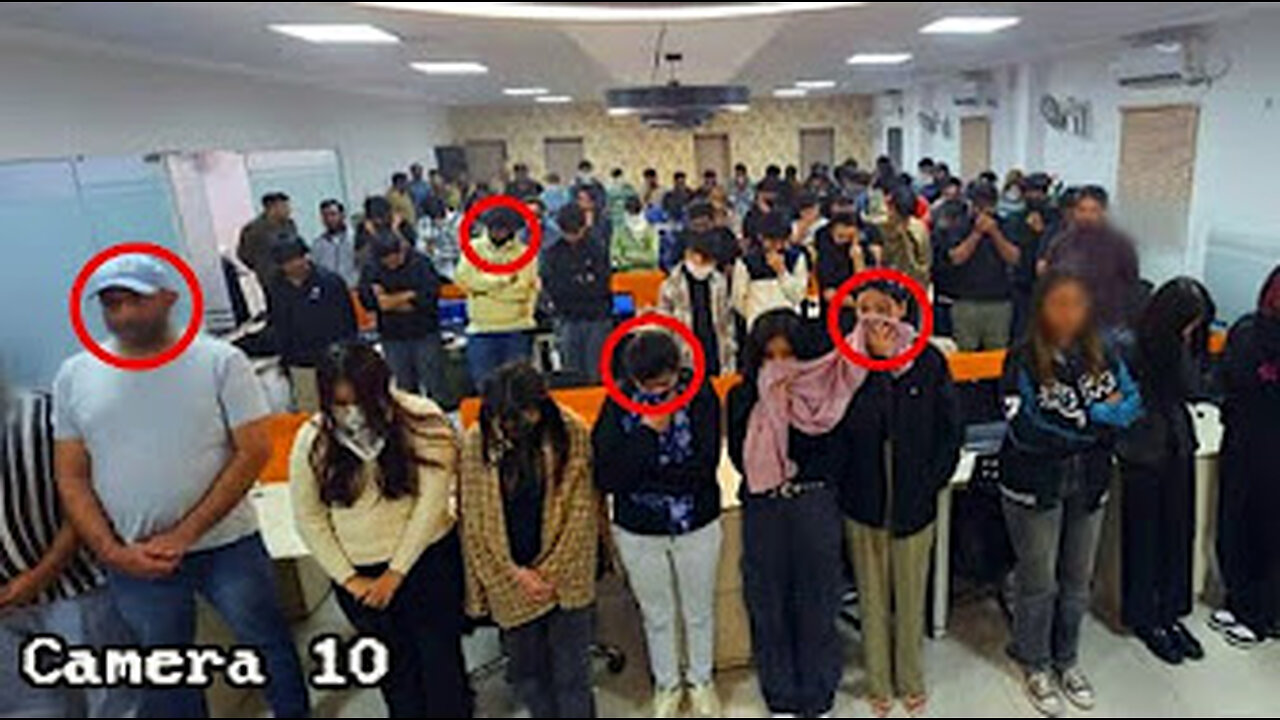 200 scammers arrested.