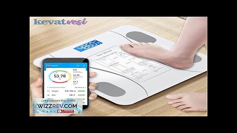 Digital Body Weight Scale Smart Wireless Fat Scale Bathroom Weight Scales Review