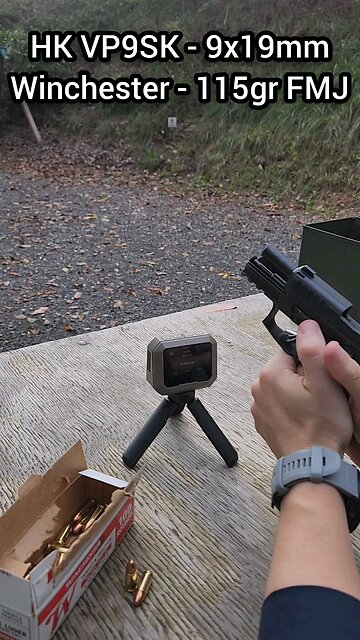 [Chrono] (9x19mm) HK VP9SK - Winchester 115gr FMJ