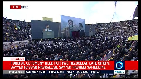 Hassan Nasrallah's Funeral