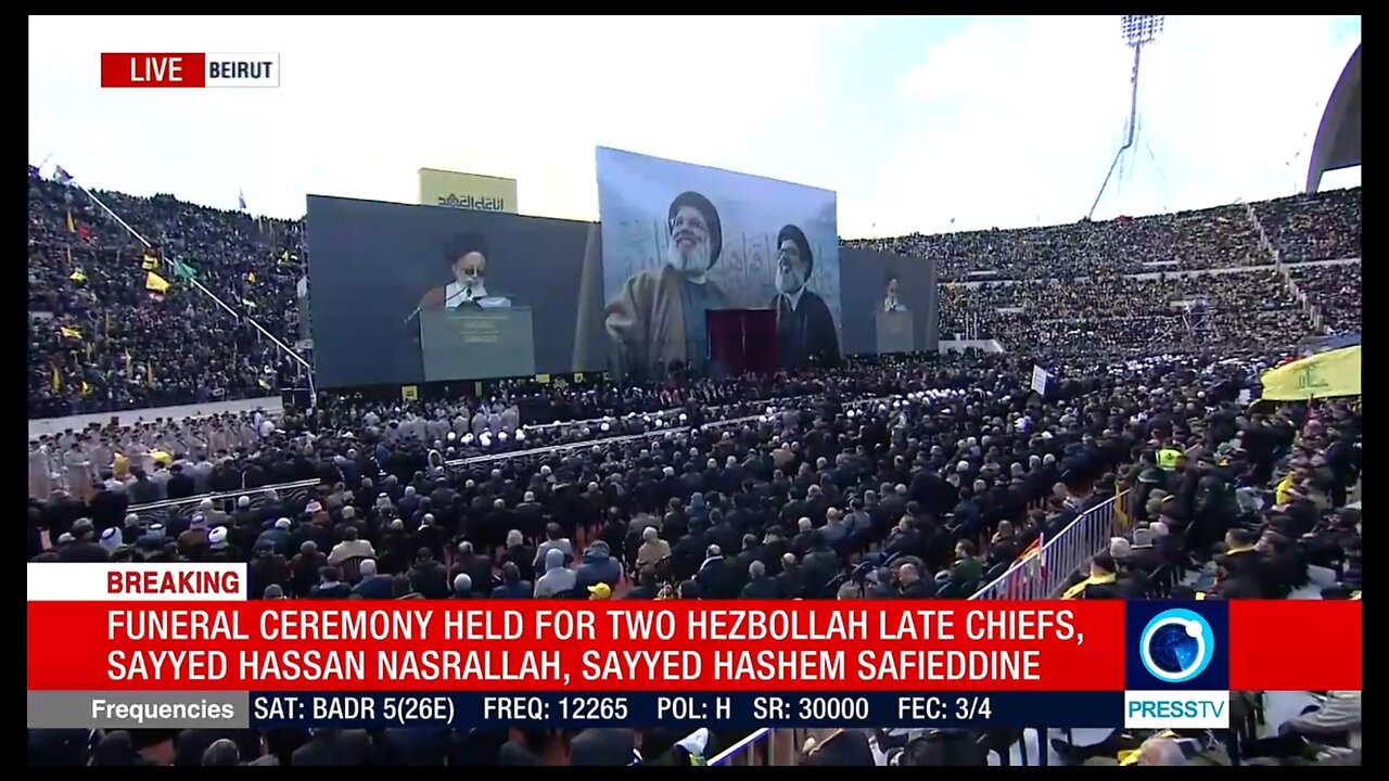 Hassan Nasrallah's Funeral
