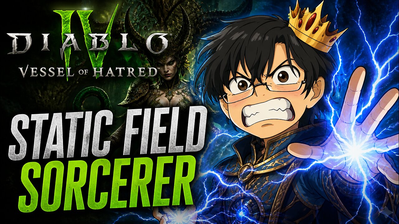 I Press Buttons, Everything Dies ⚡❄ | Static Field Blizzard Sorc