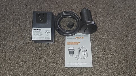 Anwoll Professional Garbage Disposal Air Switch Kit