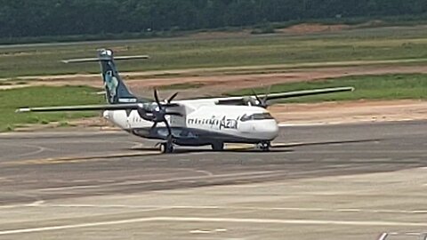 ATR72-600 PR-AKD landing in Manaus coming from Itaituba