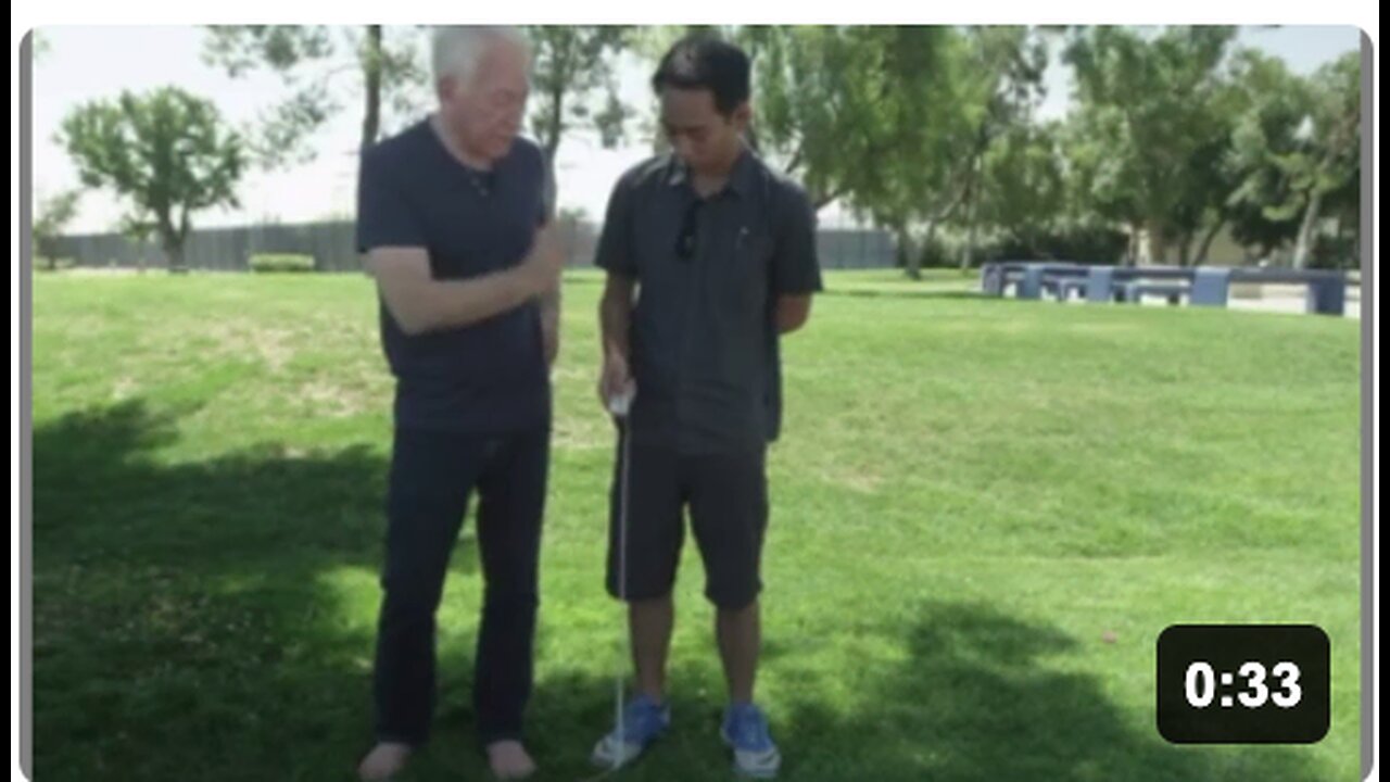 Standing on Grass with your bare feet seems to be very Healthy