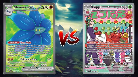 Pokemon TCG Live Glimmora EX Budew VS Festival Grounds Dipplin!!