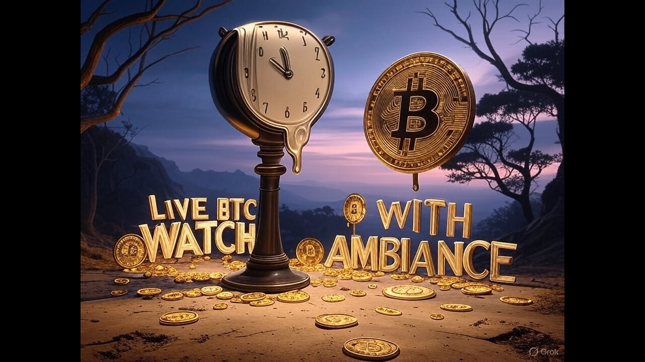 LIVE BITCOIN WATCH & Grind ambiance - WreckerCrew