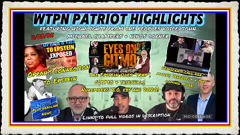 WTPN PATRIOT HIGHLIGHTS JMC, NINO, 107, TPV, ALPHA WARRIOR,JOSH REID