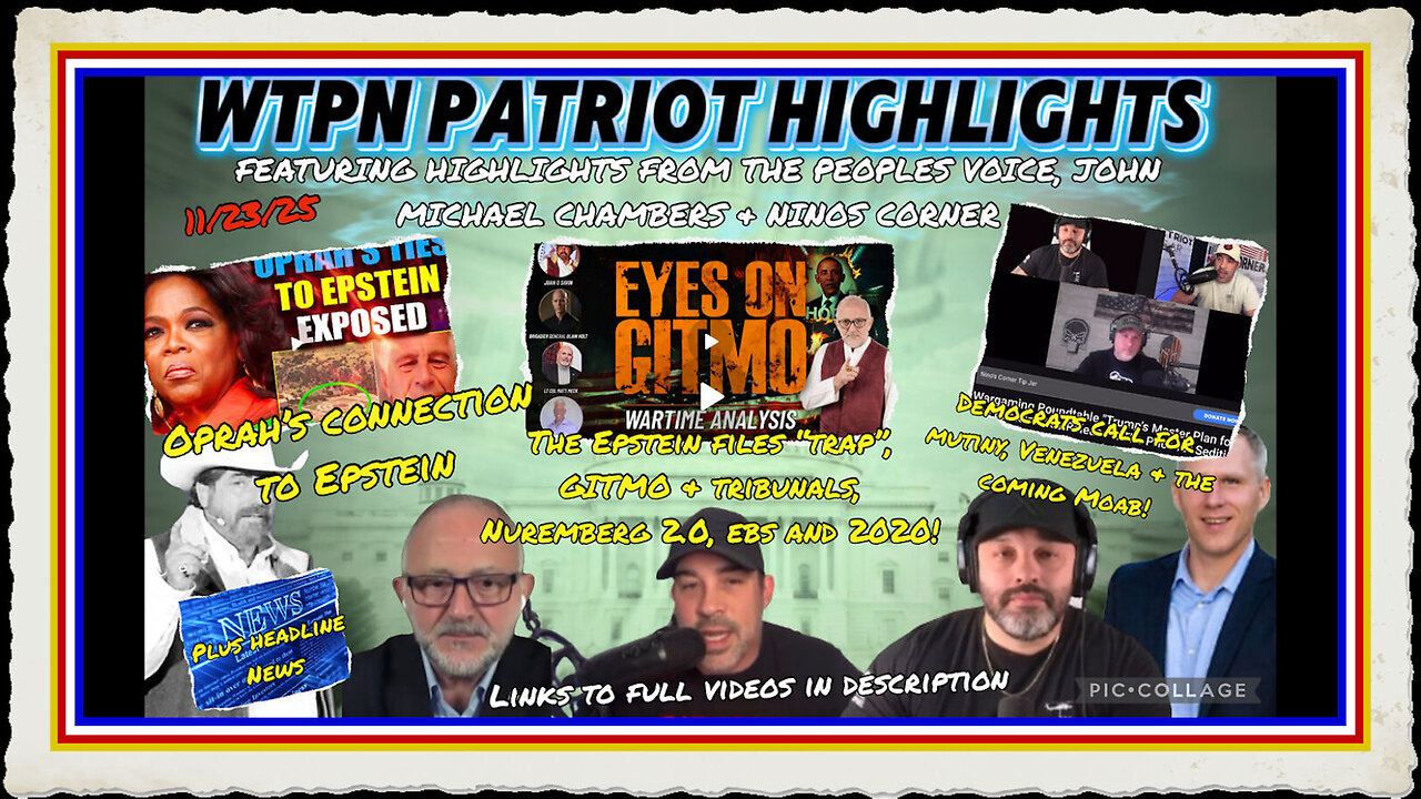 WTPN PATRIOT HIGHLIGHTS JMC, NINO, 107, TPV, ALPHA WARRIOR,JOSH REID