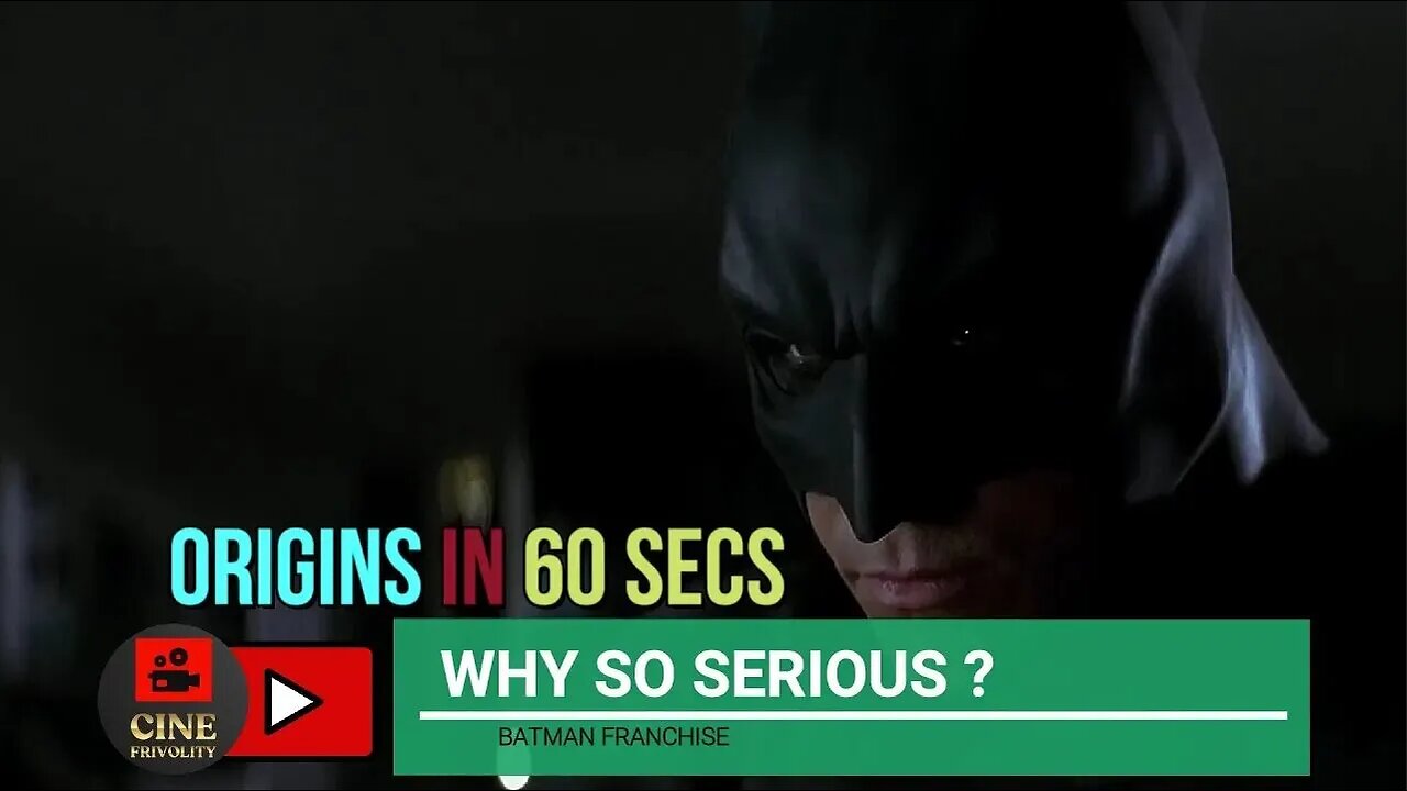 "WHY SO SERIOUS" in 60 Seconds.[HD] Batman franchise