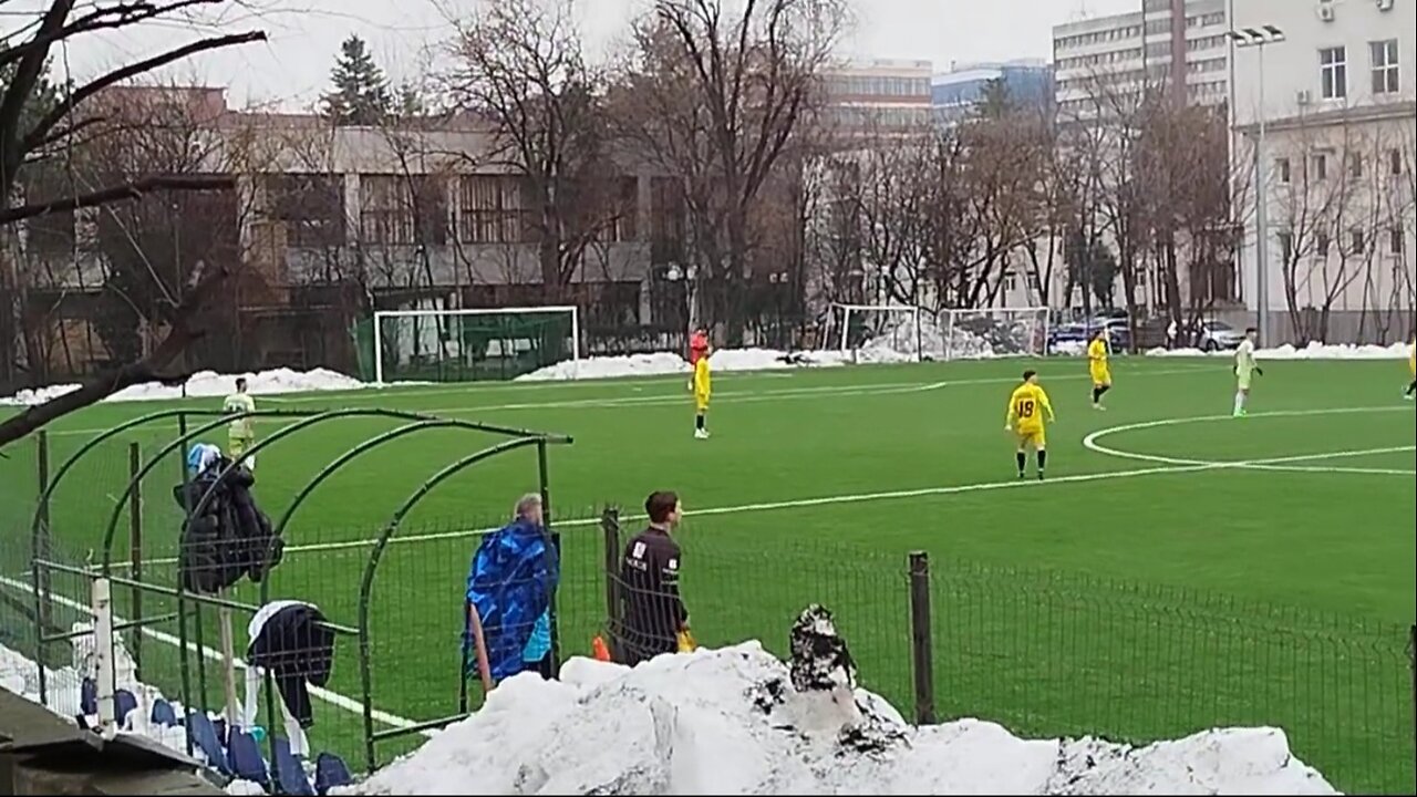 Daniel Vladescu one of the best young managers in Romania. Stiinta v Kids. Liga 4 Romania 01.03.2025