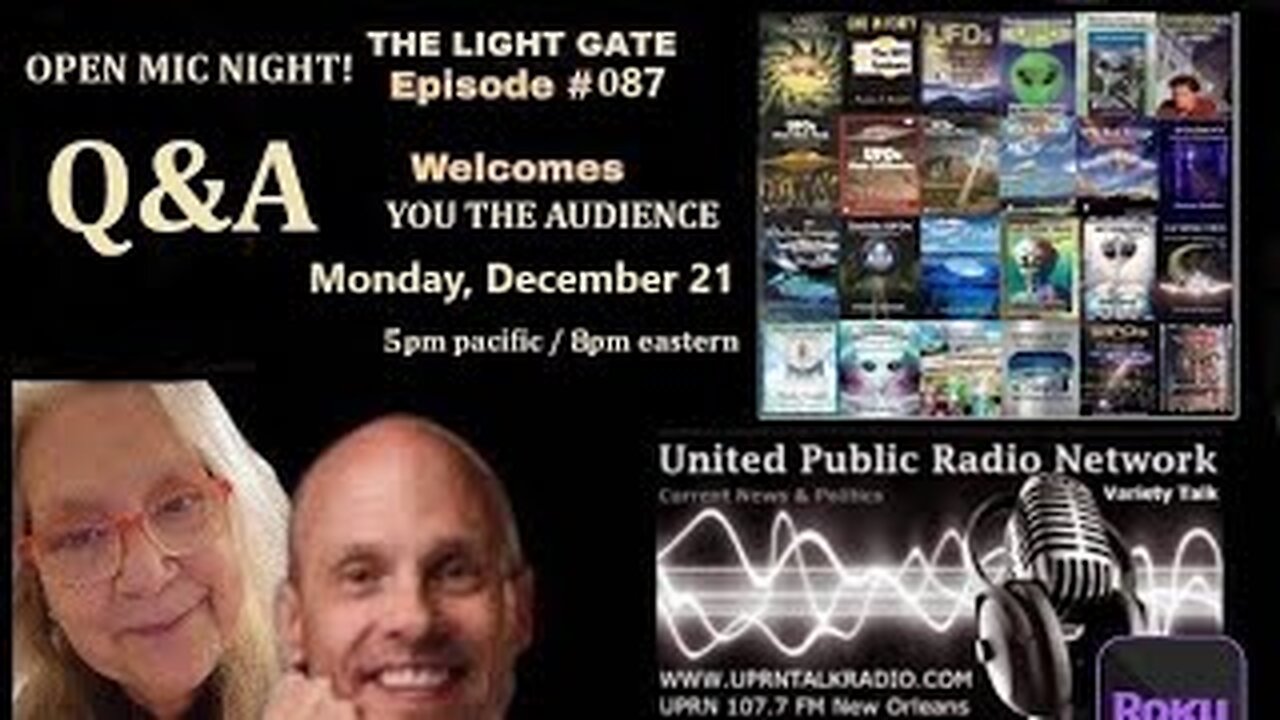 THE LIGHT GATE – It’s Open Mic Night!