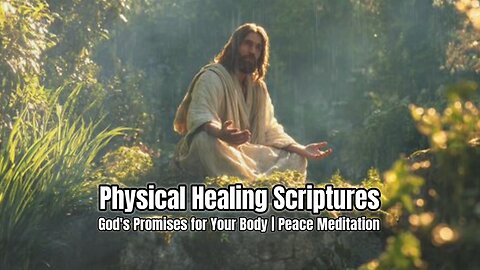 Physical Healing Scriptures - God's Promises for Your Body | 8-Minute Peace Meditation. #dailybible