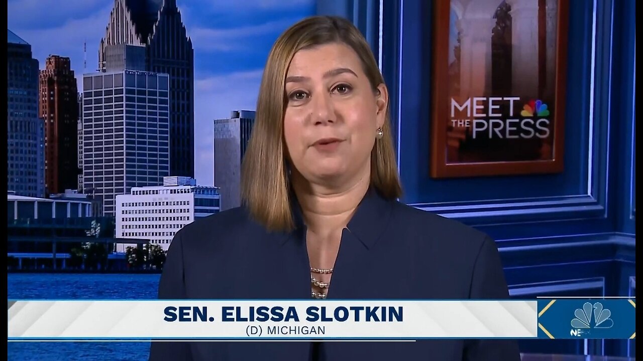 Sen Elissa Slotkin Can't Say Who The Dem Leader Is