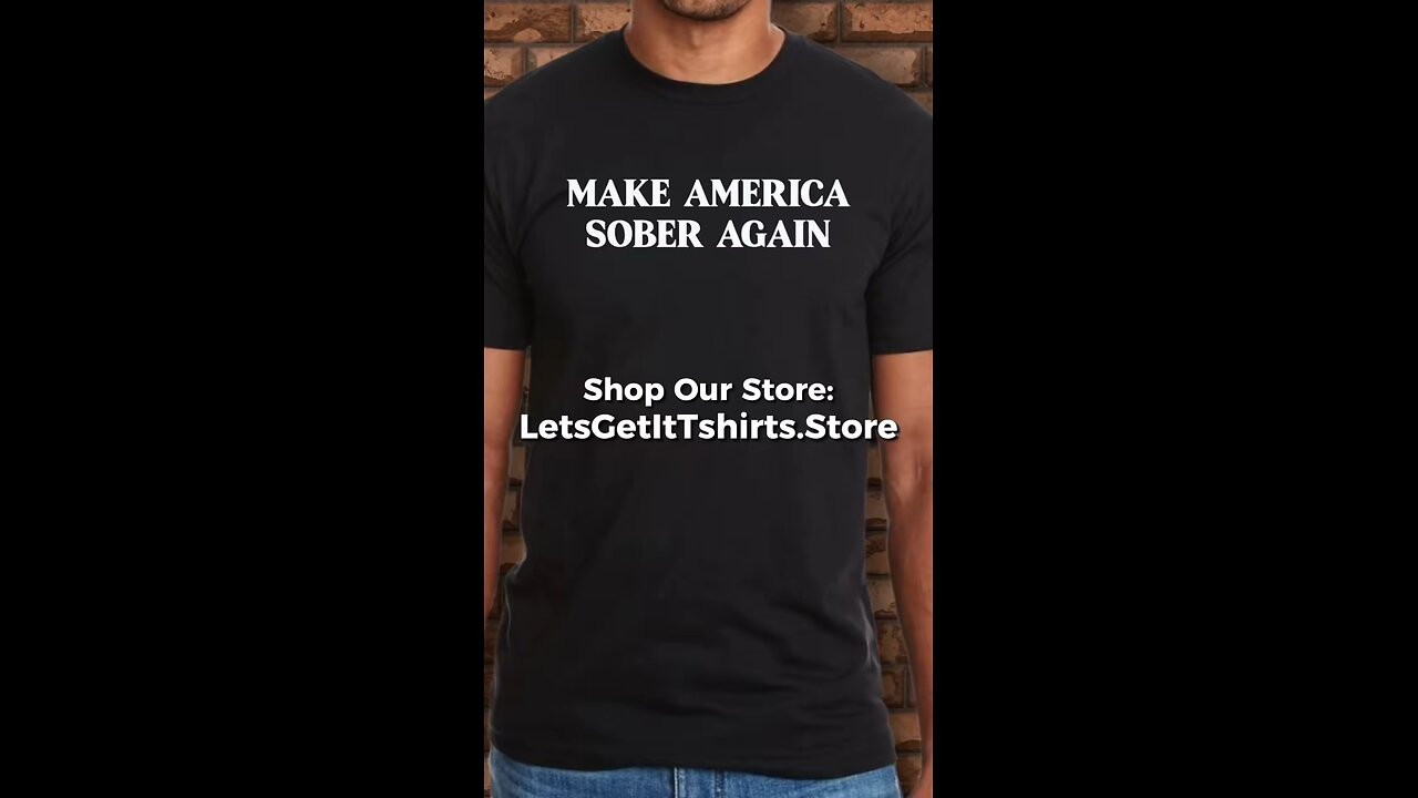 🗣New "Make America Sober Again" Tees Are Live In Our Store‼️👕#NewTees #NewDrops #Streetwear