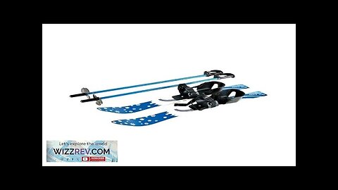 Kids Toddler First Plastic Snow Skis & Poles Age 3-5 with Bindings Review