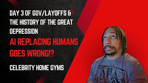 Day 3 Gov layoffs, Ai replacing humans gone wrong??