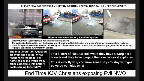 CHINA’S NEW DANGEROUS EV BATTERY EJECTION SYSTEM THAT CAN KILL PEOPLE NEAR IT