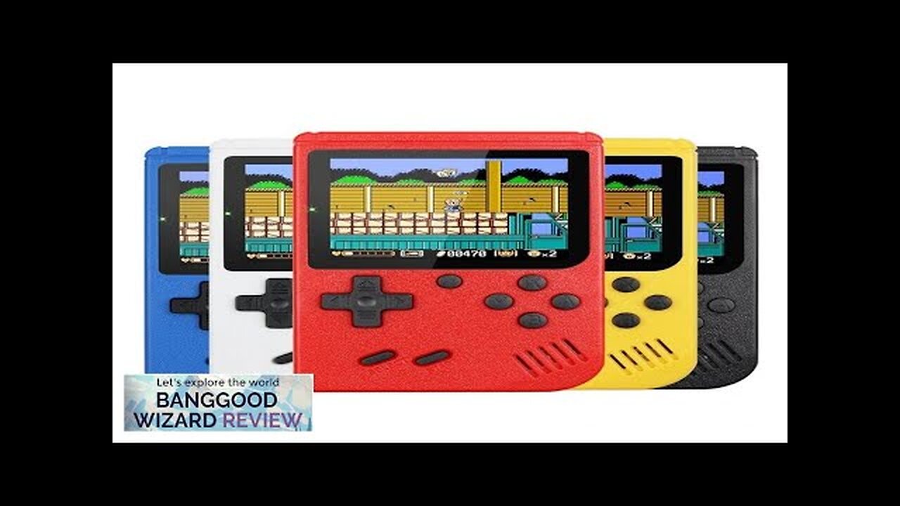 400 Games Retro Handheld Game Console 8-Bit 3.0 Inch Color LCD Kids Review