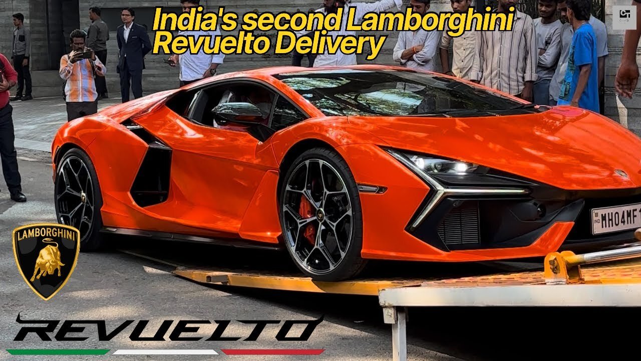 Lamborghini Revuelto Delivery. Country's 2nd Revuelto in Arancio Borealis |prespeced| #trend