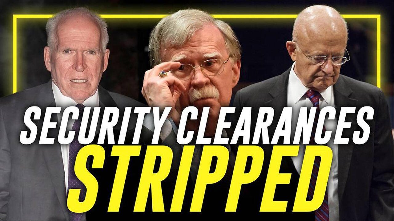 BREAKING: Trump Makes Good On His Promise To Purge The Deep State: 51 Spy Agency Swamp Rats