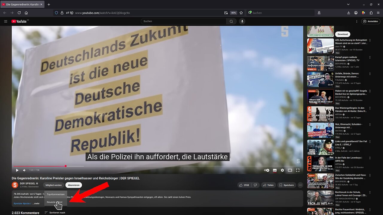 YouTube manipuliert die Kommentarfunktion! Problemlösung!