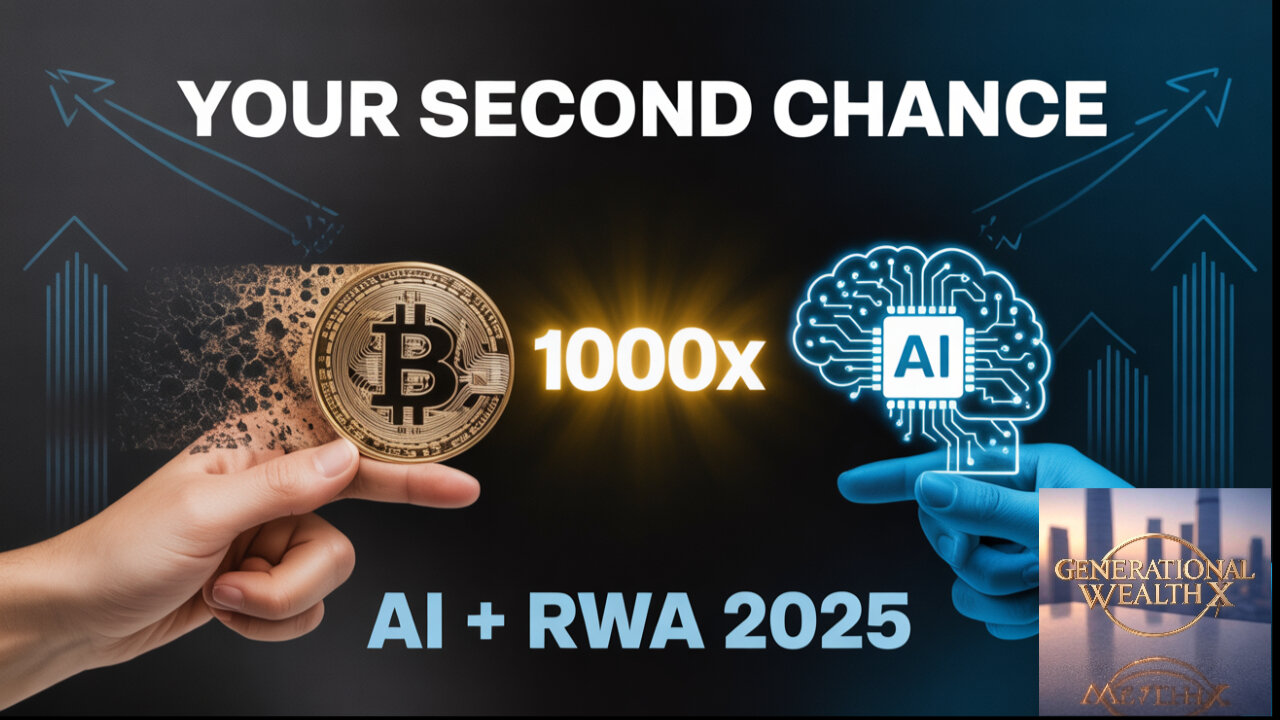 Your Second Chance at Bitcoin: 2025 Crypto Portfolio Blueprint (AI + RWA)