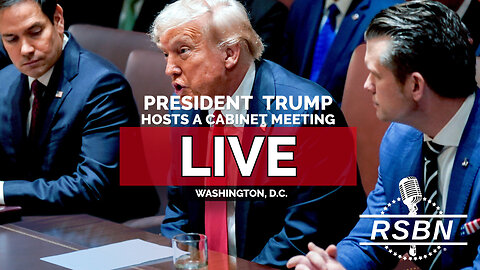 LIVE REPLAY: President Trump Hosts a Cabinet Meeting - 10/9/25