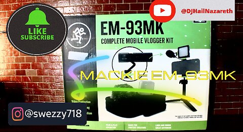 Mackie EM-93MK Complete Mobile Vlogger Kit