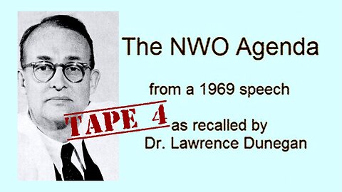 The New Order of Barbarians | Dr Richard Day | Dr Lawrence Dunegan (1991) Tape 4