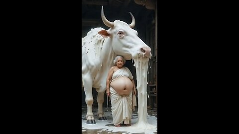 दादी की लालच और गाय की सच्चाई | Dadi Ki Lalchi Kahani | Emotional Moral Story #ai #shorts #viral