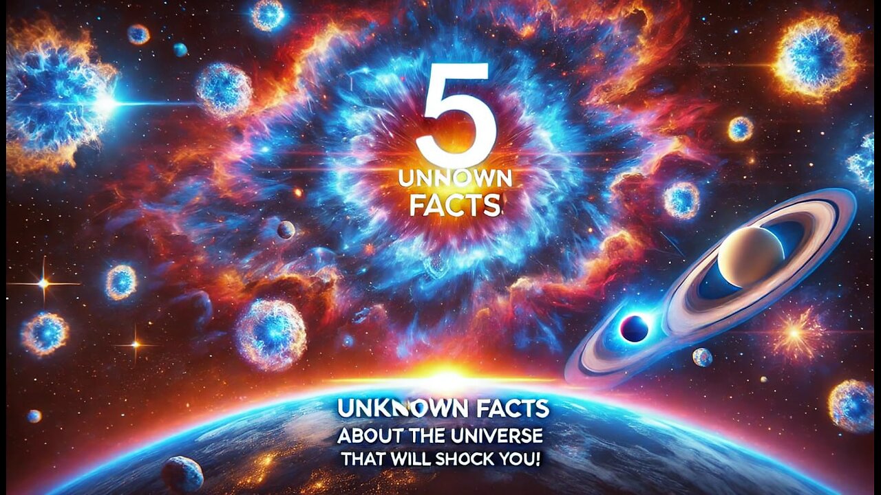 5 Mind-Blowing Facts About the Universe You Never Knew!