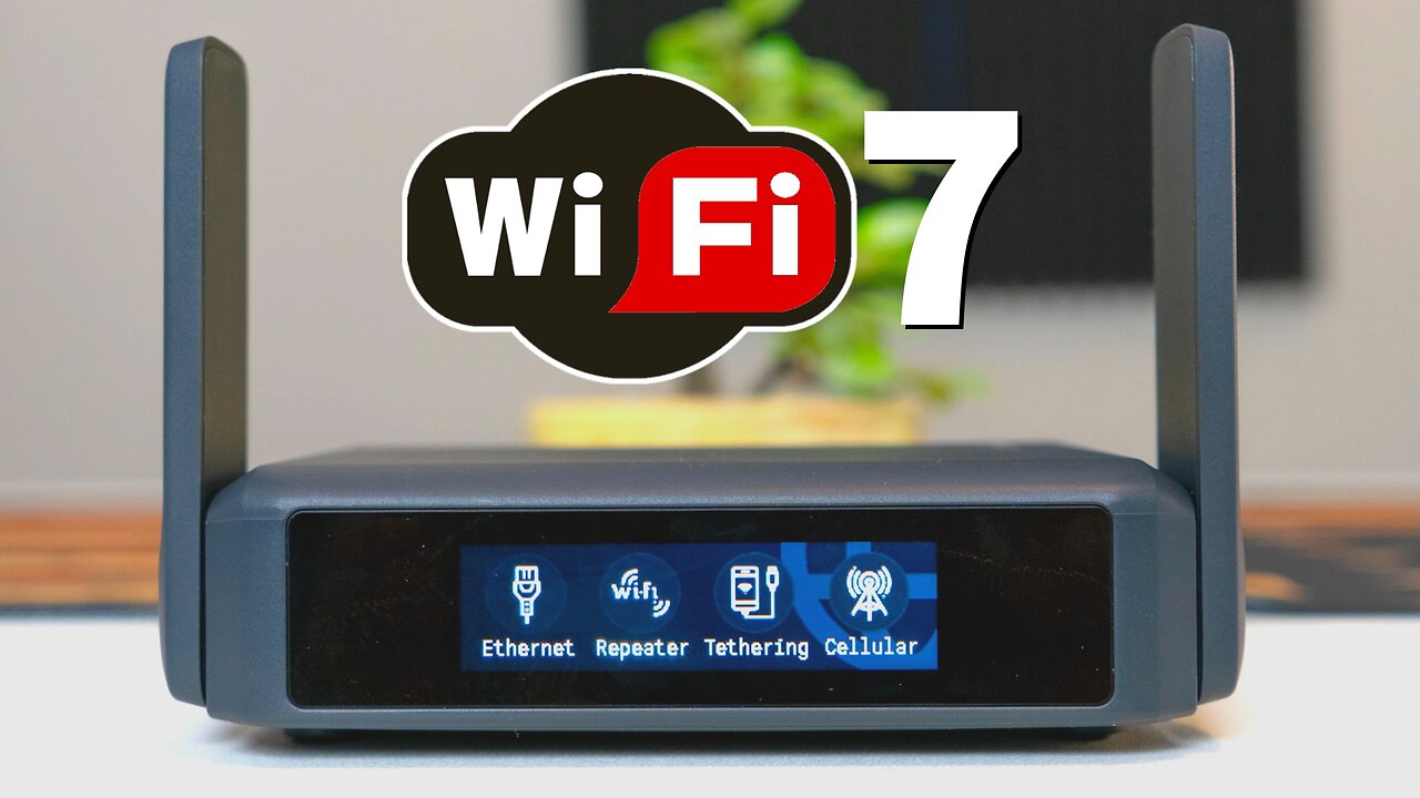 The World's Fastest Mobile Wireless Router | Slate 7 Wi-Fi 7 Router