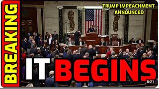 BREAKING 🚨 Trump Impeachment announced by Congress - Chaos in Washington