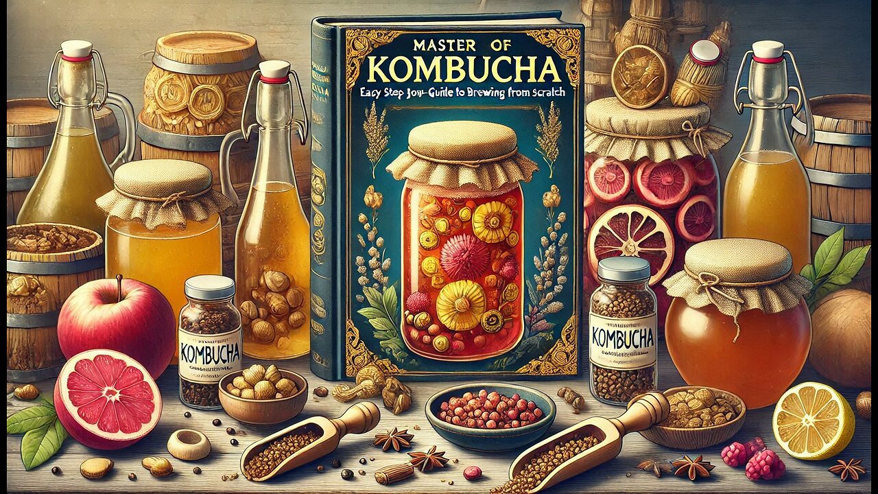 Master the Art of Kombucha: Easy Step-by-Step Guide to Brewing from Scratch