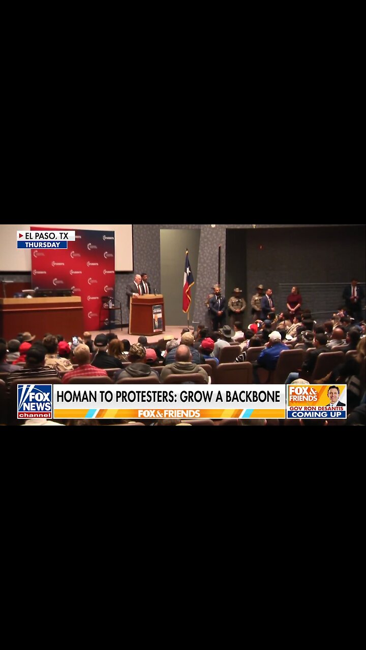 Tom Homan DESTROYS Heckler