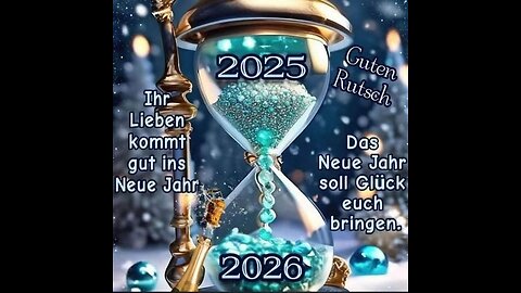 Wir wünschen Euch Allen einen guten Rutsch und ein glückliches und gesundes neues Jahr 2026.
