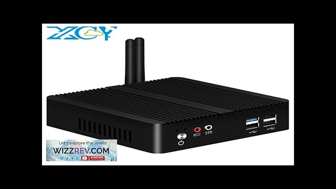 XCY Fanless Mini PC Intel Celeron J1900 Quad Cores Gigabit Ethernet 4x Review