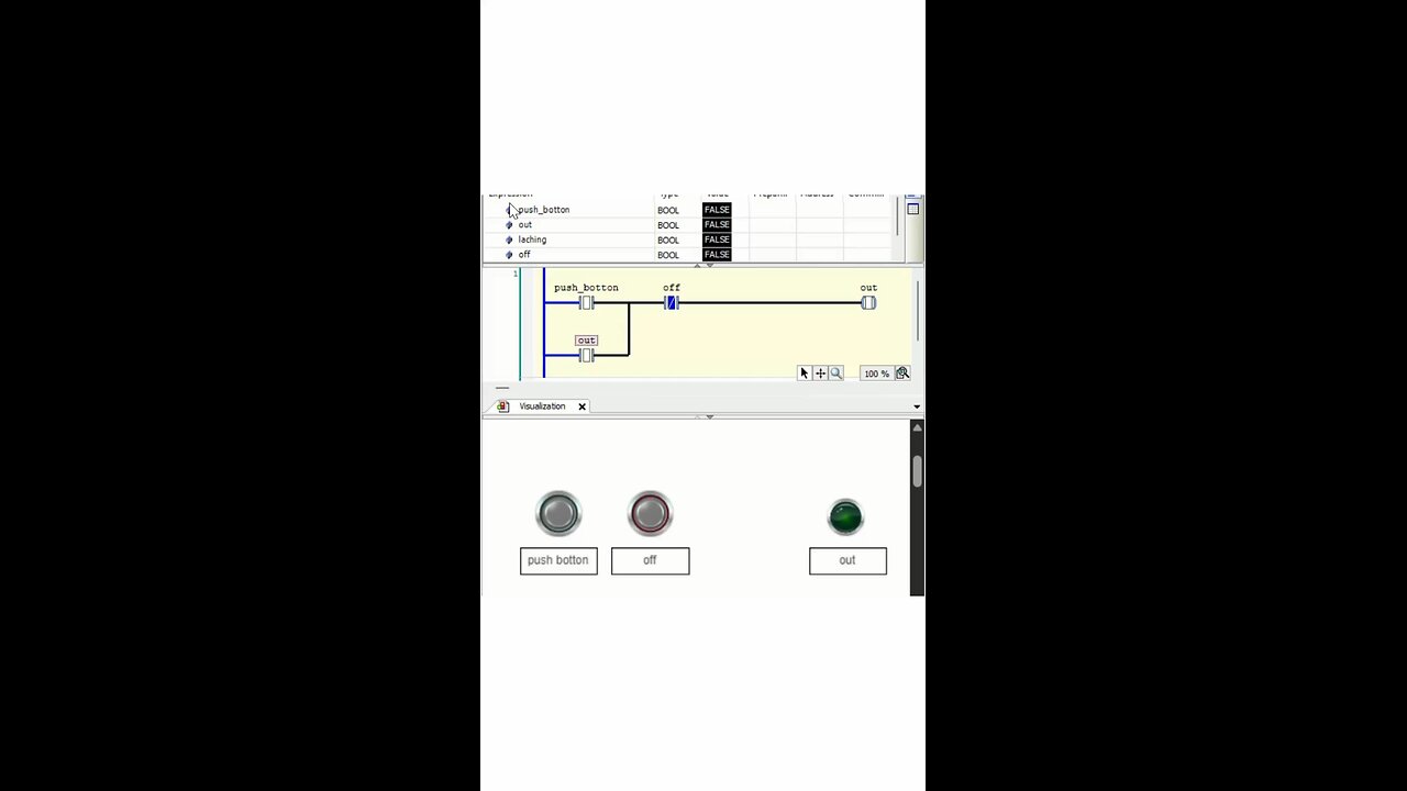 plc programming tutorial laching using codesys