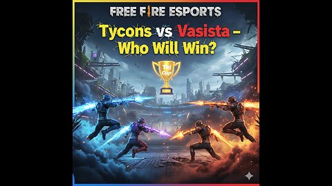 🔥 Tycoons vs Vasista eSports | 4v4 Intense Free Fire Battle | Who Will Win? ⚡