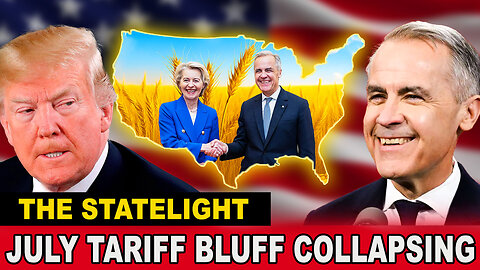 Trump Goes Mad as EU and Canada Threaten Retaliation — Trump’s July Tariff Bluff Collapsing