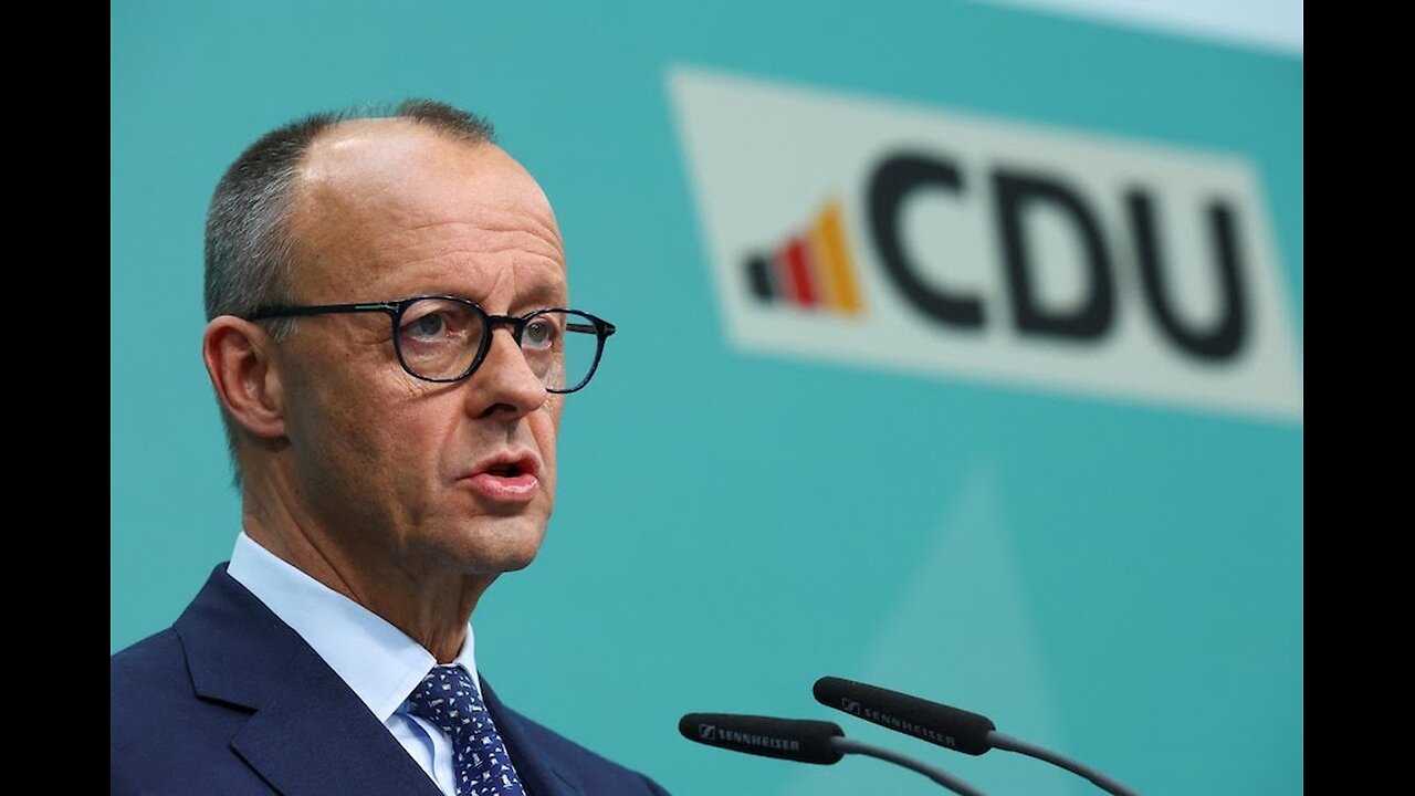 German's likely Next Chancellor Friedrich Merz: Oval Office Clash Was Staged!