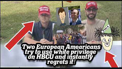 Low IQ white men go to HBCU thinking that black ppl want to talk to them