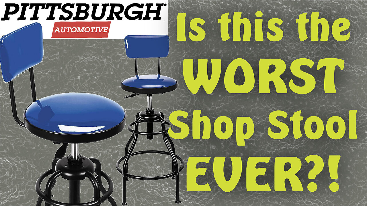 How to Assemble Your Harbor Freight Pittsburgh Shop Stool Models: 58661,64499,58662,58663